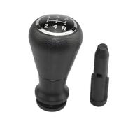 XEBRAD Car Gear Shift Knob Stick Cover, for Peugeot, 106 206 306 406 107 207 307 407 308, for Citroen, C1 C3 C4 Gear Shift Knob Adapter Pen Lever Gear Shift Boot Cover(Black A)