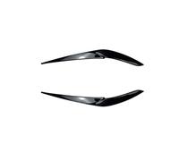 XEBRAD Car Headlight Eyebrows, for 2019 2020 2021 2022 2023 2024 2025 Eyelids Trim Body Kits Accessories, for Bmw, for X5 G05 X6 G06 2019-2025 car headlight eyebrow trim strip(Glossy Black-)