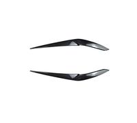 XEBRAD Car Headlight Eyebrows, for 2019 2020 2021 2022 2023 2024 2025 Eyelids Trim Body Kits Accessories, for Bmw, for X5 G05 X6 G06 2019-2025 car headlight eyebrow trim strip(Carbon Fibre Look-)