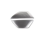 XEBRAD Car Horn Cover Stickers Front Door Tweeter Lid Suit Audio Music Speakers Panel Trim, for BMW, F10 F11 5 Series Car Speaker Trim(Style B)