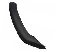 XEBRAD Car Inner Handle Leather Cover Trim, for BMW, F25 F26 X3 X4 Interior Door Armrest Panel Pull Holster Replace Beige Black Support 51417248502 Car Interior Door Panel Handle(Right Black)