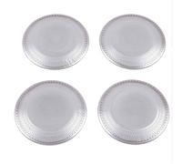 XEBRAD Car Interior Accessories Audio Speaker Cover Trim Door Loudspeaker Cover Trim, for BMW, X1 E84 2012 2013 2014 2015 Car Speaker Trim(Silver)