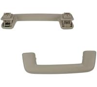 XEBRAD Car Interior Ceiling Safety Handrail Inner Roof Pull Handle Front Rear, for Land, for Rover, Discovery 3 4(1Pcs Gray Rear) Car Roof Handle(Black 1pcs Beige Front)