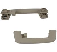 XEBRAD Car Interior Ceiling Safety Handrail Inner Roof Pull Handle Front Rear, for Land, for Rover, Discovery 3 4(1Pcs Gray Rear) Car Roof Handle(Black 1pcs Beige Rear)