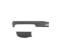 XEBRAD Car Interior Decoration, for Golf, 6 MK6, for GTI 2008-2013 Car ABS Carbon Fiber Style Center Console Dashboard Panel Strips Cover Trim Interior Accessories Trim Interior Dashboard Trim Strip