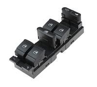 XEBRAD Car Interior Driver Side Power Window Switch Button, for Passat, B5, for Bora, for Golf, 4 MK4 Seat Leon Toledo 1J4959857D 3B0959855B Seat Adjustment Switch(Blue)