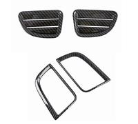 XEBRAD Car Interior Trim Side Air Conditioning Outlet Cover AC Decoration Accessories, for Mitsubishi, Pajero Sport Montero Sport 2019 2020 Car Air Vent Trim Strip(Model 3)