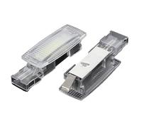 XEBRAD Car LED Sun visor Reading Lamps Makeup Light, for Passat, B7 CC, for Golf, 5 6 MK6 PLUS, for Jetta, for POLO, 6R, for EOS, for Tiguan, for Touran, for Scirocco, car footwell light(2PCS LED