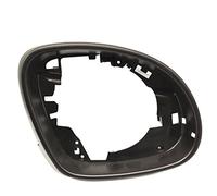 XEBRAD Car Left Right Side Wing Mirror Frame Holder, for VW, for Tiguan, for Sharan, for Skoda, for Yeti, Rear View Housing Trim Accessories Ford Focus Wing Mirror Frame(Black-Right)