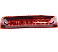 XEBRAD Car LIGHT RED Smoke Third Brake Cargo Light, for Dodge, for RAM 1500 2500 3500 2009-2018 55372082AB Third Brake Light(1pcs LED Red Lens)