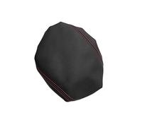 XEBRAD Car Microfiber Leather Center Console Armrest Box Cover Protective Trim, for VW, for Golf, 7 MK7 2014 2015 2016 Armrest Cover(Black red line)