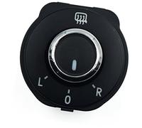 XEBRAD car mirror control switch For Vw Ms007 Car Power Rearview Mirror Control Switch Button Door Chrome, for Polo 2010 2011 2012 2013 2014 2015 2016 2017 2018 2019