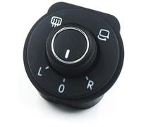 XEBRAD car mirror control switch For Vw Ms019 Car Power Rearview Mirror Control Switch Button Door Chrome, for Polo 2010 2011 2012 2013 2014 2015 2016 2017 2018 2019