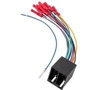 XEBRAD Car Radio 16 Pin ISO Wire Harness, for Semi Truck Freightliner International Peterbilt, for VOLVO, Mack Kenworth Install Stereo, for JVC Pioneer Kenwood Sony Android wWire Connector Butt Car Ra