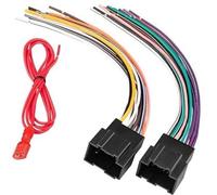 XEBRAD Car Radio Stereo Wiring Harness Adapter Connector, for 2006-2013, for Chevy, for GMC Express Savana, for Buick, Car Radio Adapter Cable