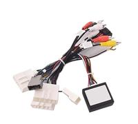 XEBRAD Car Radio Stereo Wiring Harness Cable Adapter Android 16pin, for NISSAN, for Murano, for Qashqai, j10 j11 X trail Tiida Car Stereo Adapter Cable