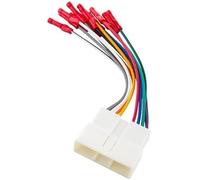 XEBRAD Car Radio Wiring Harness 16 Pins Replacement, for Accord, for Civic, CRV 1986-1998, for Acura, Integra CL RL 1986-2001 Vehicles Stereo Player CD Cable Plug wWire Butt Install Car Radio Adapter