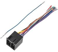 XEBRAD Car Radio Wiring Harness ISO Connector Adapter, Built-in Resistors Protect Vehicles Battery, for, Ben 2001-2013, for, 1986-2003, for, 1988-2003 Stereo CD Player Car Radio Adapter Cable