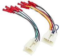 XEBRAD Car Radio Wiring Harness WPre-Install Wire Connector Butt, for 1992-2019, for, 4Runner Camry, for RAV4, 2014-2018, for Scion, iM tC iQ Install Stereo Cable CD Receiver Without JBL System Car R