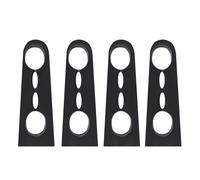 XEBRAD Car Rattling STOP Soundproof Screaks Deaf Seal Deadener Damper, for, for Smart, For Two For Four 453 2014-2022 Door Lock Buffer car door shock absorber Car Door Damper