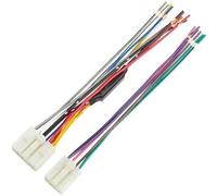 XEBRAD Car Reverse Radio Wiring Harness Connector Built in Resistors, for 1999-2010, for, for Corolla, for Tundra, for RAV4, 2005-2018, for Scion, 1990-2003, for Lexus, Non JBL System Protect Vehicle