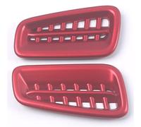 XEBRAD Car Side Dashboard Air Condition Vent Cover Trim AC Outlet Decoration Sticker Car Interior Styling, for Civic, 11th Ge 2022 2023 Car Air Vent Trim Strip(Orange)