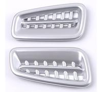 XEBRAD Car Side Dashboard Air Condition Vent Cover Trim AC Outlet Decoration Sticker Car Interior Styling, for Civic, 11th Ge 2022 2023 Car Air Vent Trim Strip(Grey)