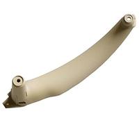 XEBRAD Car Side Inner Doors Panel Handle Pull Trim Cover, for BMW, X5 E70 30d 30si 35d 48i X6 E71 30dx 35ix 2006-2014 51416969401 Car Interior Door Panel Handle(Beige-Right-Front)