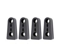 XEBRAD Car Sound Deadener Damper, for Lada, Xray X Ray CROSS And, for Renault, Duster Door Lock Insulation Soundproof Buffer Seal Deadening car door shock absorber Car Door Damper