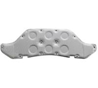 XEBRAD Car Sound Heat Mat with Buckle Soundproof Cotton Front Engine