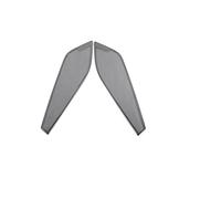 XEBRAD Car Speaker Cover Stainless Door Loudspeaker Sound Pad Trim Frame Sticker Interior Accessories, for Porsche, 982 718 2017-2020 Car Speaker Trim(Black With Logo A)