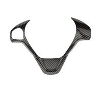 XEBRAD Car Steering Wheel Panel Decoration Cover Trim Stickers, For Ford, For Fiesta MK7 2009-2017, For Ecosport 2012-2017 steering wheel decorative sticker(Style a)