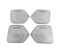XEBRAD Car Styling Audio Speaker Auto Door Loudspeaker Decoration Covers Stickers, for Lincoln, Corsair 2018-2020 Interior Accessories Car Speaker Trim(WHITE)