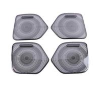 XEBRAD Car Styling Audio Speaker Auto Door Loudspeaker Decoration Covers Stickers, for Lincoln, Corsair 2018-2020 Interior Accessories Car Speaker Trim(Black)