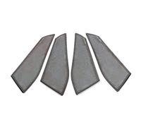 XEBRAD Car styling Audio Speaker Rear Door Loudspeaker Trim Covers Stickers, for BMW, x5 g05 stainless steel Interior auto Accessories Car Speaker Trim(Door panel)
