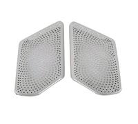 XEBRAD Car styling Audio Speaker Rear Door Loudspeaker Trim Covers Stickers, for BMW, x5 g05 stainless steel Interior auto Accessories Car Speaker Trim(Rear Door handle)