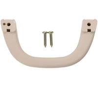 XEBRAD Car Styling Pair Left Right A Pillar Roof Handle Interior Ceiling Safety Armrest MB769617, for V31 V32 V33(Nero) Car Roof Handle(Black Cream Color)