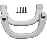 XEBRAD Car Styling Pair Left Right A Pillar Roof Handle Interior Ceiling Safety Armrest MB769617, for V31 V32 V33(Cream Color) Car Roof Handle(Grey)