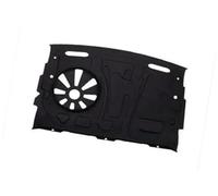 XEBRAD Car Trunk Mat Cover Deadener Pad Interior Heat Sound Noise Insulation Cotton, for , for A4 B9 2017 2018 2019 2020 Engine Heat Shield(Black with Holes)