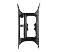 XEBRAD Car Vent Outlet Trim Car Water Cup Panel Frame Sticker Decoration Trim, for T-ROC, for TROC 2018-2023 Accessories Car Center Console Trim Dashboard Trim Strip(Carbon Fiber Black)