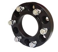 XEBRAD Car Wheel Spacers 6x139.7 35mm Hubcentric 106.2mm Aluminum Spacer Adapter, for Land Cruiser, Prado 120 150 Separadores Car Wheel Spacer(BLACK 1pcs 30mm)