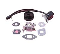 XEBRAD Carburetor Carb Ignition Coil, for Partner, 350 351 370 Intake Gasket Chainsaw Spare Replacement Part, for, 33-29 Carburetor Gasket