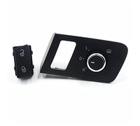 XEBRAD Central Lock Switch Side Mirror Switch Button, for Volkswagen, for VW, for Caddy, for Touran 1T0 962 125 1T0 959 565A 1T1 959 552 Car Side Mirror Switch