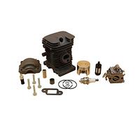 XEBRAD Chainsaw 37mm 38mm Engine Cylinder Piston Carburetor Chain Saws Replace Parts, for, 018 017 MS170 MS180 MS 180 170 2 Stroke Carburettor Kit(38MM MS180)