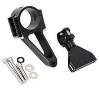 XEBRAD CNC Motorcycles Stabilizer Bracket Mount Kit Support, CBR600 F4i CBR 600 1999-2007 Motorcycle Steering Damper Stabiliser(BLACK 60 25cm)