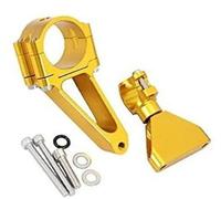 XEBRAD CNC Motorcycles Stabilizer Bracket Mount Kit Support, CBR600 F4i CBR 600 1999-2007 Motorcycle Steering Damper Stabiliser(BLACK 4)