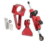 XEBRAD CNC Motorcycles Stabilizer Bracket Mount Kit Support, CBR600 F4i CBR 600 1999-2007 Motorcycle Steering Damper Stabiliser(BLACK 9)