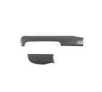 XEBRAD Console Panel Trim, for Golf, 6 MK6, for GTI 2008-2013 Car ABS Carbon Fiber Style Center Console Dashboard Panel Strips Cover Trim Interior Car Center Console Trim Dashboard Trim Strip