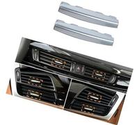 XEBRAD Dashboard Air Vent Car Front Air Conditioning AC Vent Grille Tab Clip Outlet Slider Toggle Piece, for BMW, X5 X6 F15 F16 X5M X6M 2014-2018 Car Air Vent Clip(BLACK 2 pcs)
