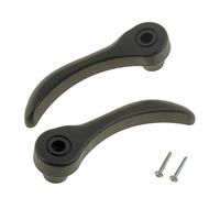 XEBRAD Driver & Passenger Side Seat Adjusting Handle Front Recliner Adjustment Lever Colorado, for GMC, Canyon SSR, for Hummer, H3 12473018 Car Seat Adjustment Lever Handle